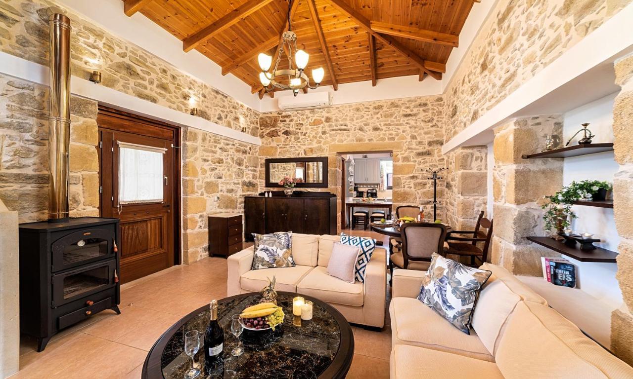 Cretan Kera Villa Heated Pool Extérieur photo