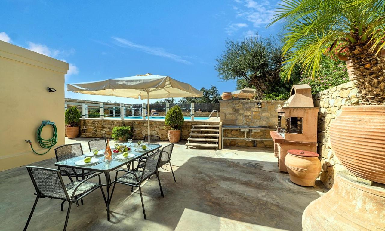 Cretan Kera Villa Heated Pool Extérieur photo