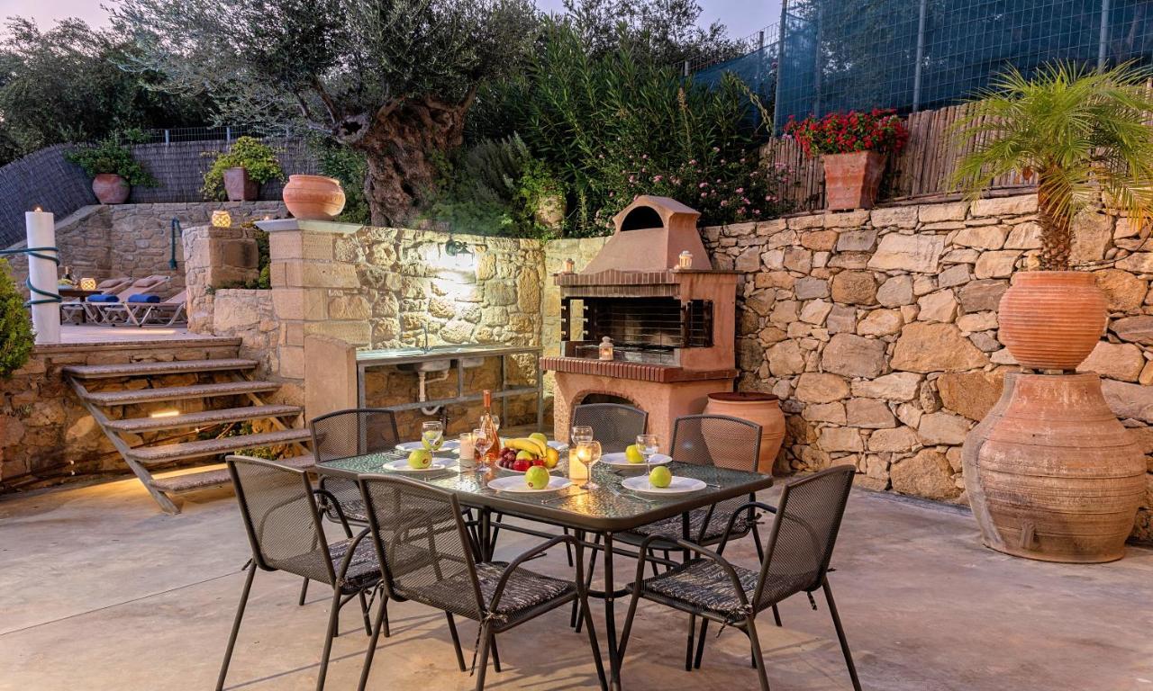 Cretan Kera Villa Heated Pool Extérieur photo